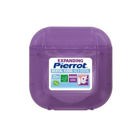 Межзубный флосс Pierrot Expanding Dental Floss ВОЩЕНЫЙ 8411732100487