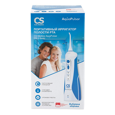 Ирригатор полости рта CS Medica AquaPulsar модель CS-3 Basic портативный