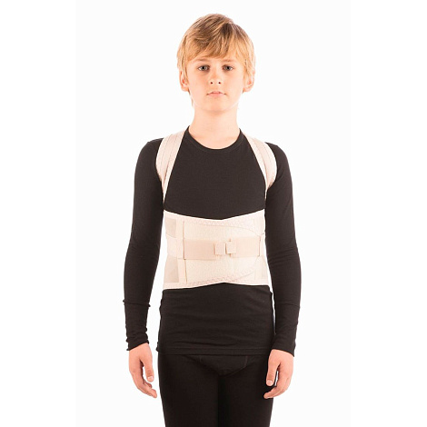 Т-1773 Реклинатор ортопедический ТРИВЕС Т-1773 детский корректор осанки 2 ребра жес. (ИМ)