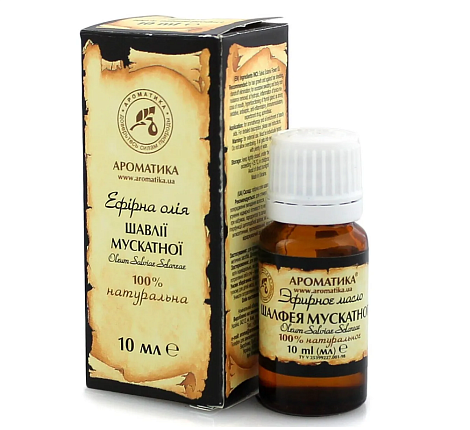 Масло эфирное шалфея мускатного 10мл