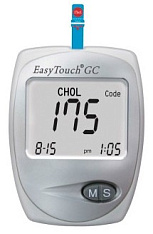 Анализатор портативный биохимический глюкозы, холестерина  EasyTouch