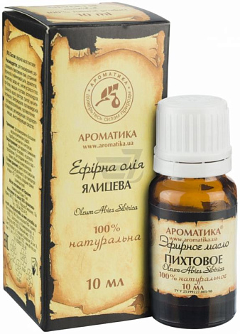 Масло эфирное Пихта, 10мл