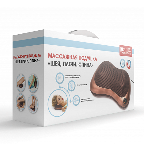 Подушка массажная "Шея, Плечи, Спина" (ИМ)