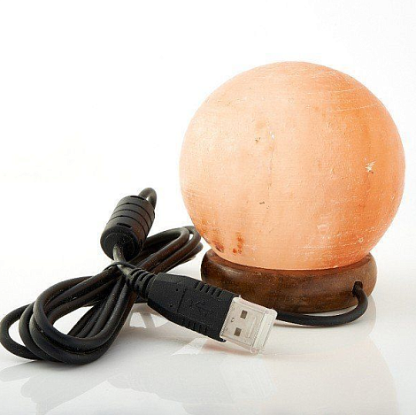 Соляная лампа "Сфера" 00-403 793 USB