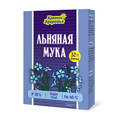 Мука льняная 300гр Компас Здоровья