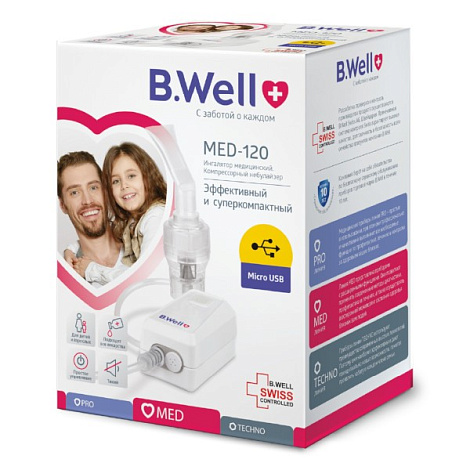 Ингалятор B.Well MED-120 компрессорный