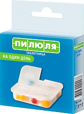 Таблетница"Пилюля" на один день №1