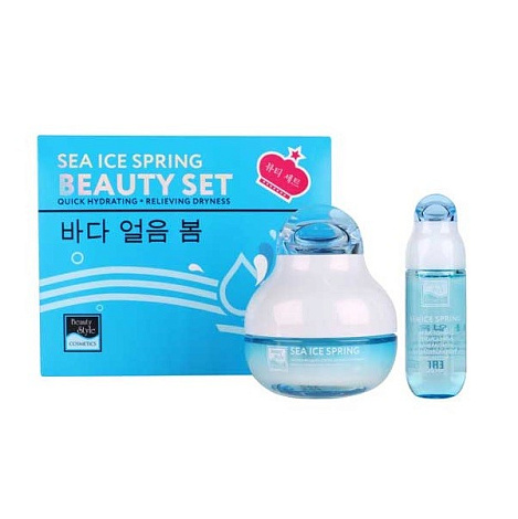 Набор увлажняющих средств Sea Ice Spring 2 шага Beauty Style