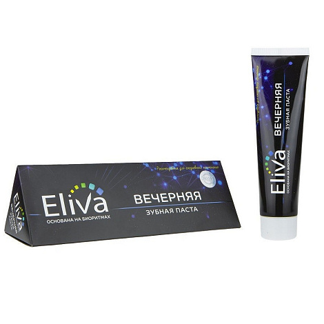 Зубная паста ELIVA вечерняя 100мл