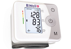 Тонометр автоматический на запястье B.Well MED-57 Intellect Active, манжета 13,5-21,5см